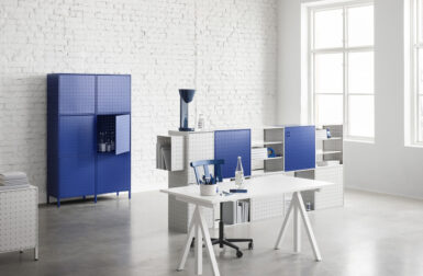 String Furniture’s Center Center Pieces Together Like LEGO Bricks for the Workspace