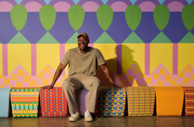 Yinka Ilori Gains Momentum With Commercial Textiles + Wallcoverings
